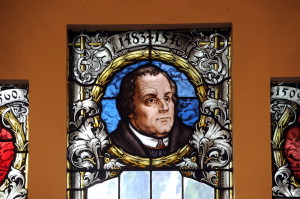 Lutherfenster in der Friedenskirche